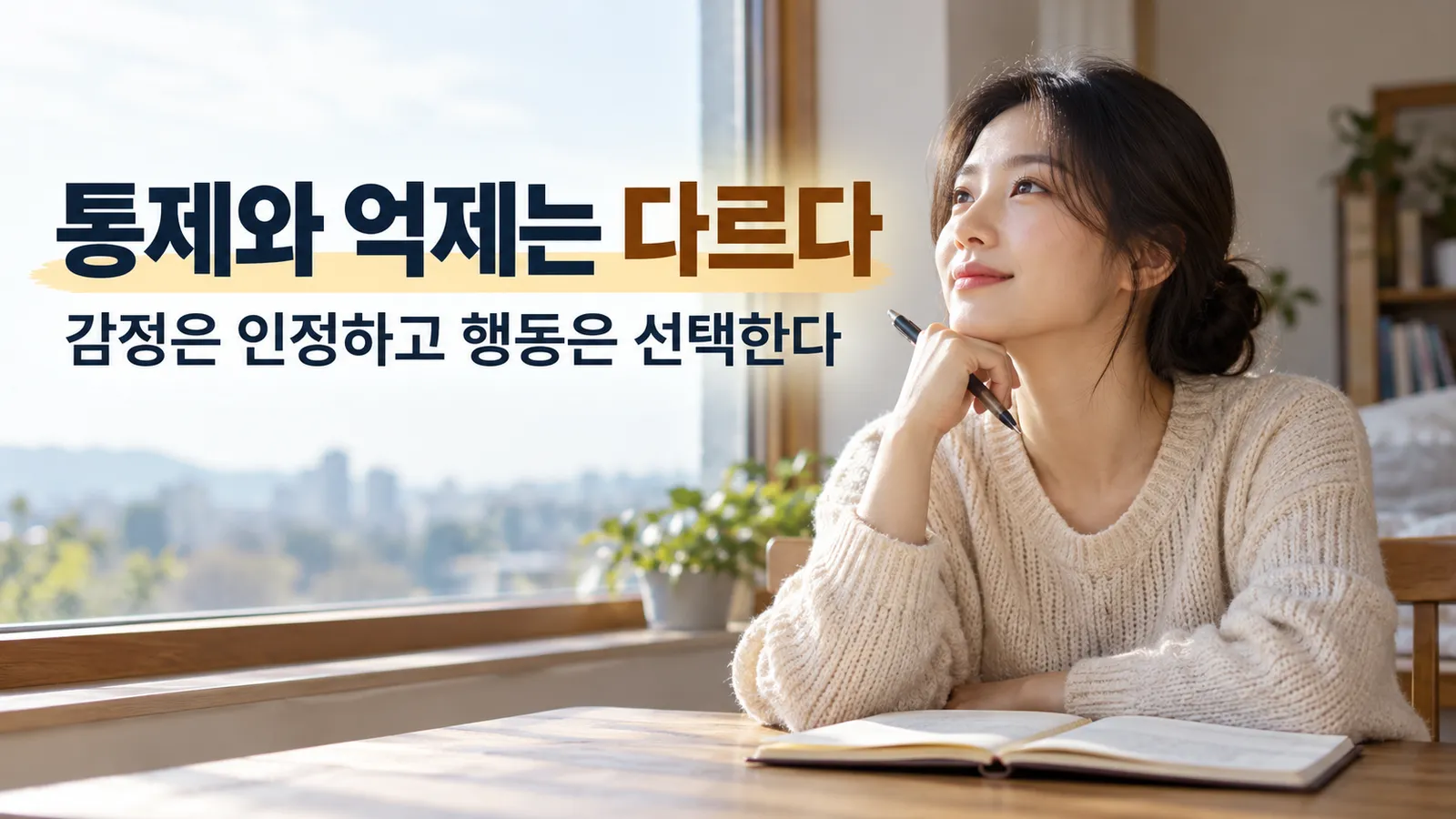 스토아철학의 통제 구분은 감정 억제가 아니다