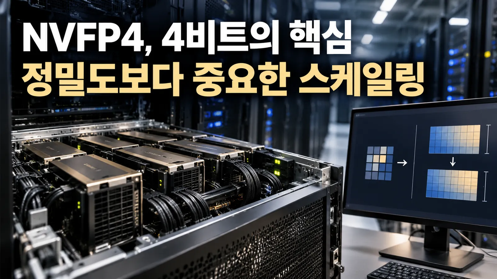 NVIDIA NVFP4, AI 추론에서 정밀도를 낮추는 이유