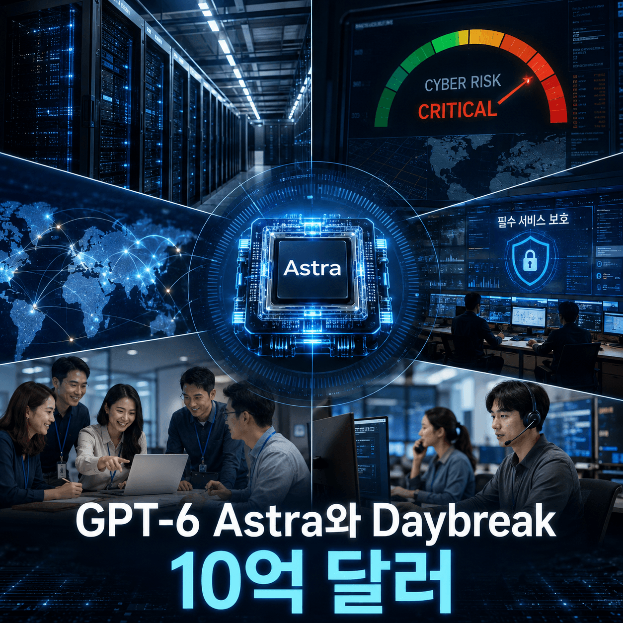 오픈AI GPT-6 Astra 출시, 첫 'Critical' 사이버 모델과 10억 달러 Daybreak의 의미